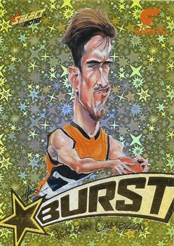 2018 Select Footy Stars - Starburst Caricatures Yellow #SBY33 Jeremy Cameron Front
